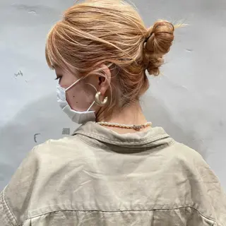 セミロング カラー ヘアアレンジ 【柔らか透明感✨/ 似合せ前髪】大石葉月のヘアスタイル