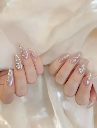 ネイル RAFFINE haru🦋🩵のネイルデザイン