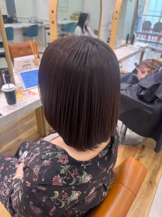 カラー 野中 悠那のヘアスタイル