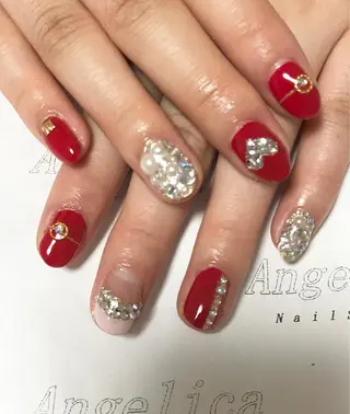 ネイル Angelica ネイリストのネイルデザイン