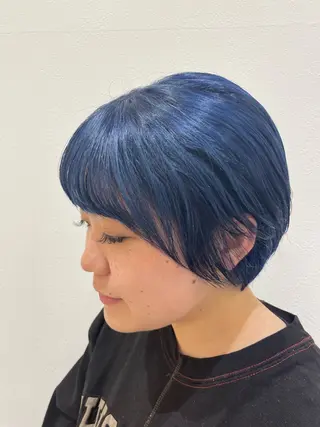 ショート カラー 透明感カラー🌿 藤沢Lina ななよのヘアスタイル