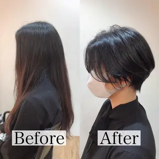 ショート カラー エターナル所属・髪質改善特化 谷口祐綺のヘアスタイル