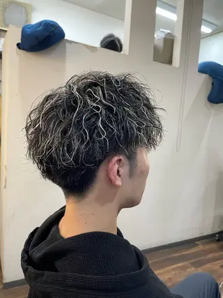 パーマ メンズ Leggu所属・木田 智大のヘアスタイル