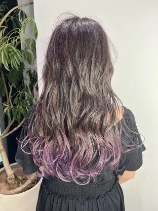 ロング カラー stair:case 武蔵小杉所属・髪質改善/ブリーチ 特化🧡‬‪田中颯士のヘアスタイル