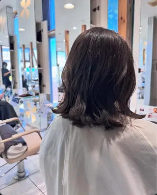 ミディアム カラー 山下竣介 ヘアカラー専門美容師のヘアスタイル