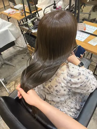 ロング カラー Belle 新宿店所属・🐰パーマモデル 募集中/ゆな🐰のヘアスタイル