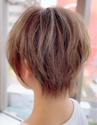 ショート Pas de plan所属・井上 大輝のヘアスタイル