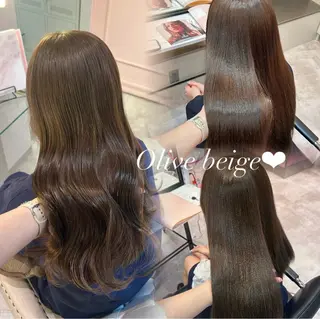 ロング カラー 🐰🎀艶髪特化 yuzuka🎀🐰のヘアスタイル