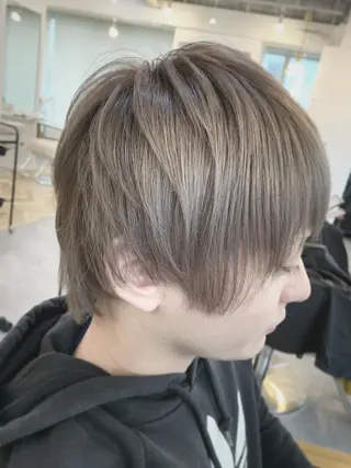 ショート カラー メンズ LAGRECE大阪梅田店所属・美髪矯正・髪質改善 【中村吉孝】のヘアスタイル