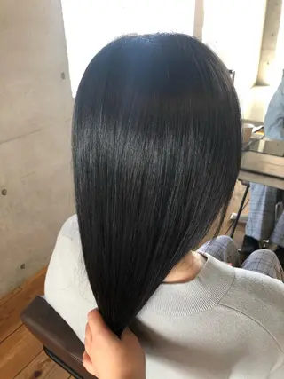 ロング カラー nagisa /縮毛矯正のヘアスタイル