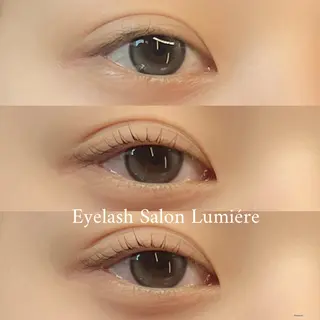 マツエク・マツパ Lumiére 鈴木咲良のマツエク・マツパデザイン