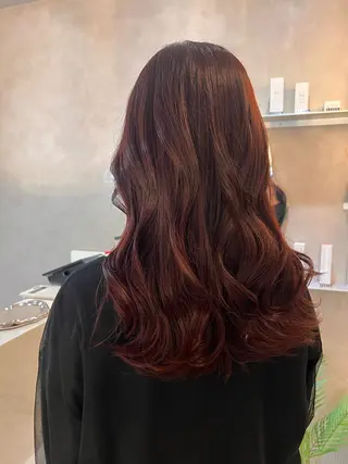 セミロング カラー COMOREVI hair salon所属・KANA🌿透明感/ レイヤーcut🌿のヘアスタイル