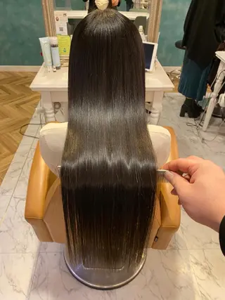 ロング 韓国ヘア/艶カラー /田中悠佑のヘアスタイル