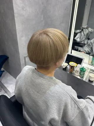 ショート CS made by SHACHU 栄所属・中村 さきのヘアスタイル