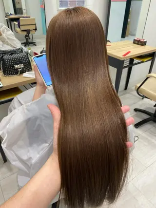 ロング 新宿/韓国ヘア 中明度カラー/かやのヘアスタイル