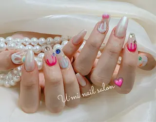 ネイル U·Mi nail salon所属・U·Mi 上野御徒町容のネイルデザイン