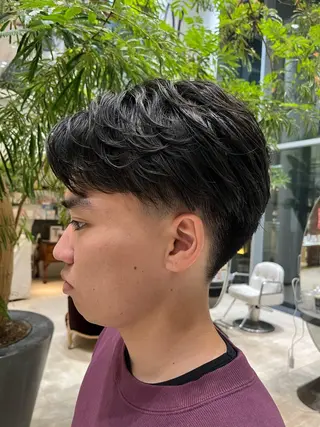 パーマ メンズ オブヘア　ウエスト店所属・鈴木夏季 お悩み相談/自由が丘のヘアスタイル