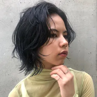 ショート カラー レイヤー,ボブ / 彩未のヘアスタイル