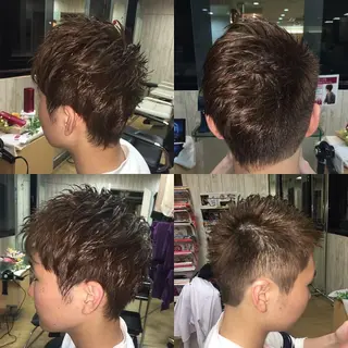 ショート メンズ Unfrose所属・五月女 和樹のヘアスタイル