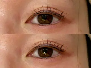 マツエク・マツパ ꪆৎ平行アーチ ྀི ワカナの眉毛・アイブロウイメージ