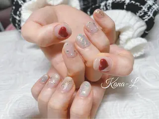 カラー ネイル 芦辺 香奈のネイルデザイン