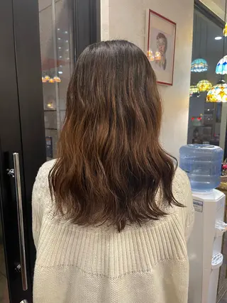 パーマ 萱野 真奈のヘアスタイル