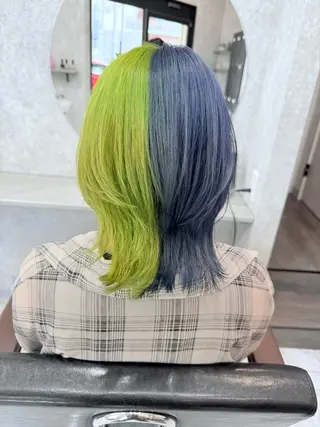 ショート カラー 🌺ハイトーン🌺 矢葺 なぎさ🌺🌺のヘアスタイル