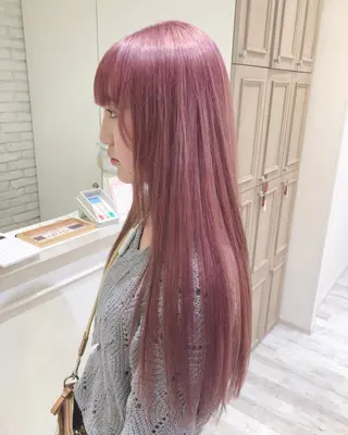 ロング カラー HAUS 片山みほのヘアスタイル
