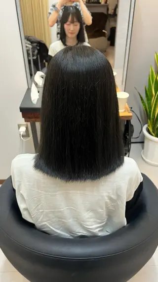 セミロング カラー CYnTHiA所属・CYNTHiA /南庄/Kanoのヘアスタイル