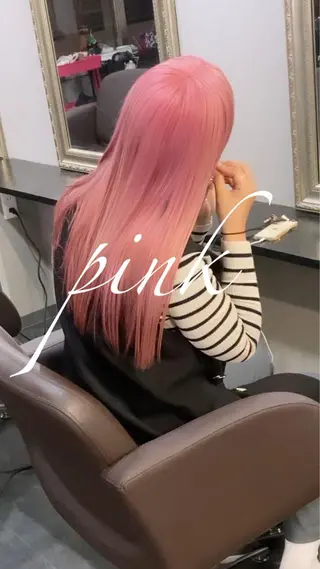 ロング カラー Selenehair 三条本店のヘアスタイル