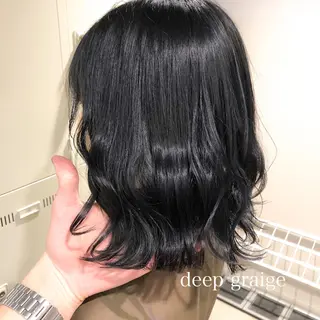 ミディアム カラー 🌈ハイトーン×暗髪 🦄TAKUMI🦄のヘアスタイル