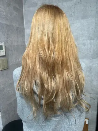 ロング カラー 💙まこと💙艶 カラー(Rico)のヘアスタイル