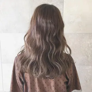 ミディアム カラー カット／メンズカット 藤田麻衣のヘアスタイル