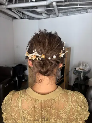 ヘアアレンジ トレンドパーマ /大阪/福島駅/りなのヘアスタイル