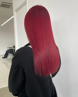 ロング カラー YU KIのヘアスタイル