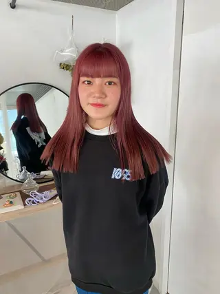 ロング カラー 🌻名古屋🌻 🫧ハイトーン🫧のヘアスタイル