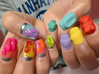 ネイル Nail Atelier IamI所属・アイアムアイ 大村磨衣のネイルデザイン