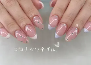 ネイル 神田 ココナッツのネイルデザイン