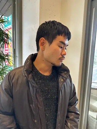 ショート メンズ ハマベ イクト FLORENのヘアスタイル