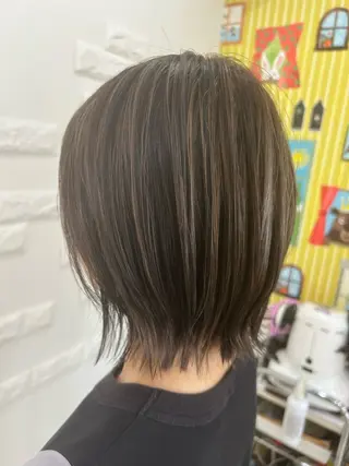 ミディアム エスハートオブヘアー所属・佐藤 帆春のヘアスタイル