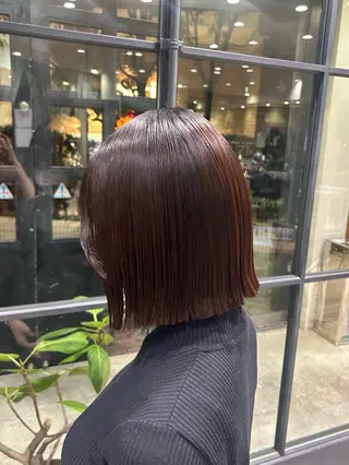 ミディアム Lumier de mashu所属・nana/ボブ/ レイヤー/メンズのヘアスタイル