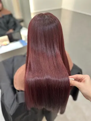 ロング カラー Kasumi Zinaのヘアスタイル