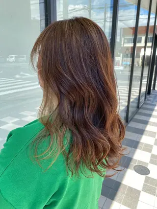 セミロング カラー オスズ 🎀´-のヘアスタイル