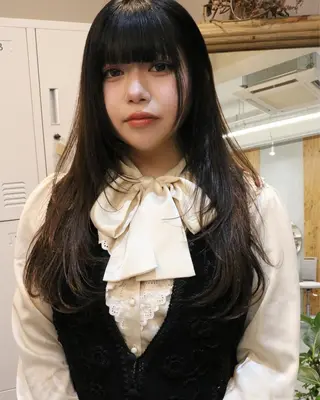 ロング 松村 澪里のヘアスタイル