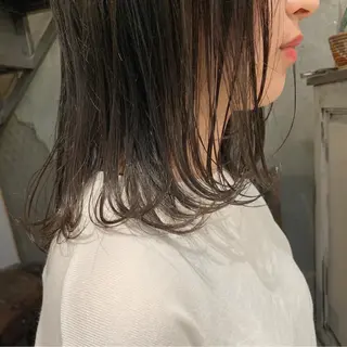 ミディアム カラー 鎌田卓也/髪質改善 /透明感カラーのヘアスタイル