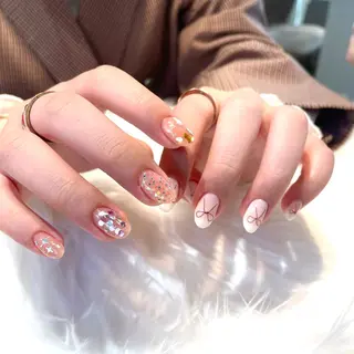 ネイル 新井 ひなののネイルデザイン