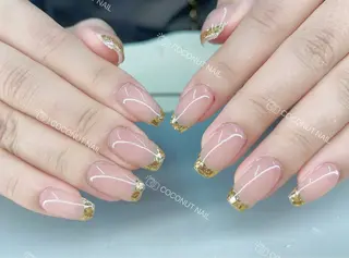 ネイル 神田 ココナッツのネイルデザイン