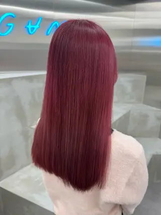 セミロング 🍷暖色カラー🍷 HINATAのヘアスタイル