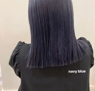 セミロング カラー 顔周りレイヤー 🎀マリノのヘアスタイル