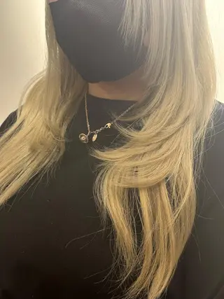 ロング カラー レイヤー/艶カラー ROKUのヘアスタイル